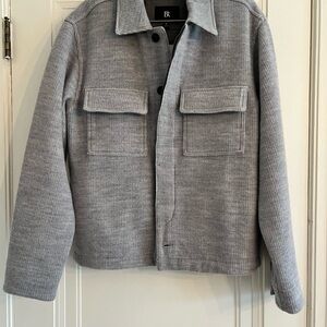 Men's Gray Wool Jacket